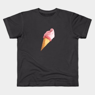 50s Ice Cream Sweet Kiss Raspberry Strawberry Kids T-Shirt